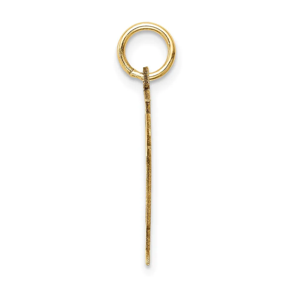 14k Yellow Gold Kid Charm