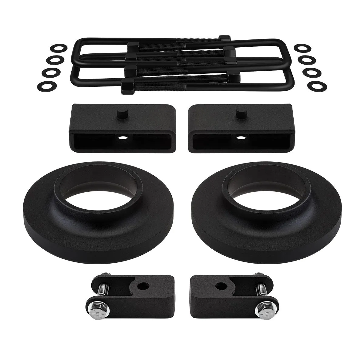 2003-2017 GMC Savana 1500 2500 3500 2WD Van Full Suspension Lift Kit with Rear Shock Extenders