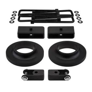 2003-2017 GMC Savana 1500 2500 3500 2WD Van Full Suspension Lift Kit with Rear Shock Extenders