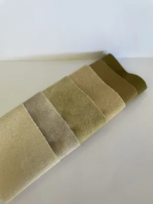 $3 Hand-Dyed Wool Swatch - Shades of Light Neutral