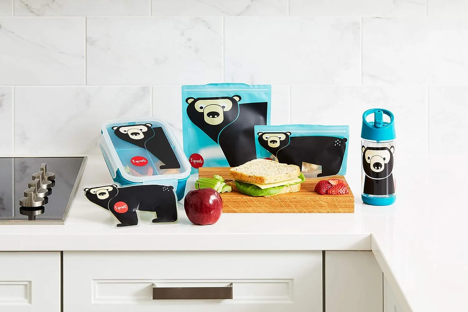3 Sprouts Bento Box - Bear