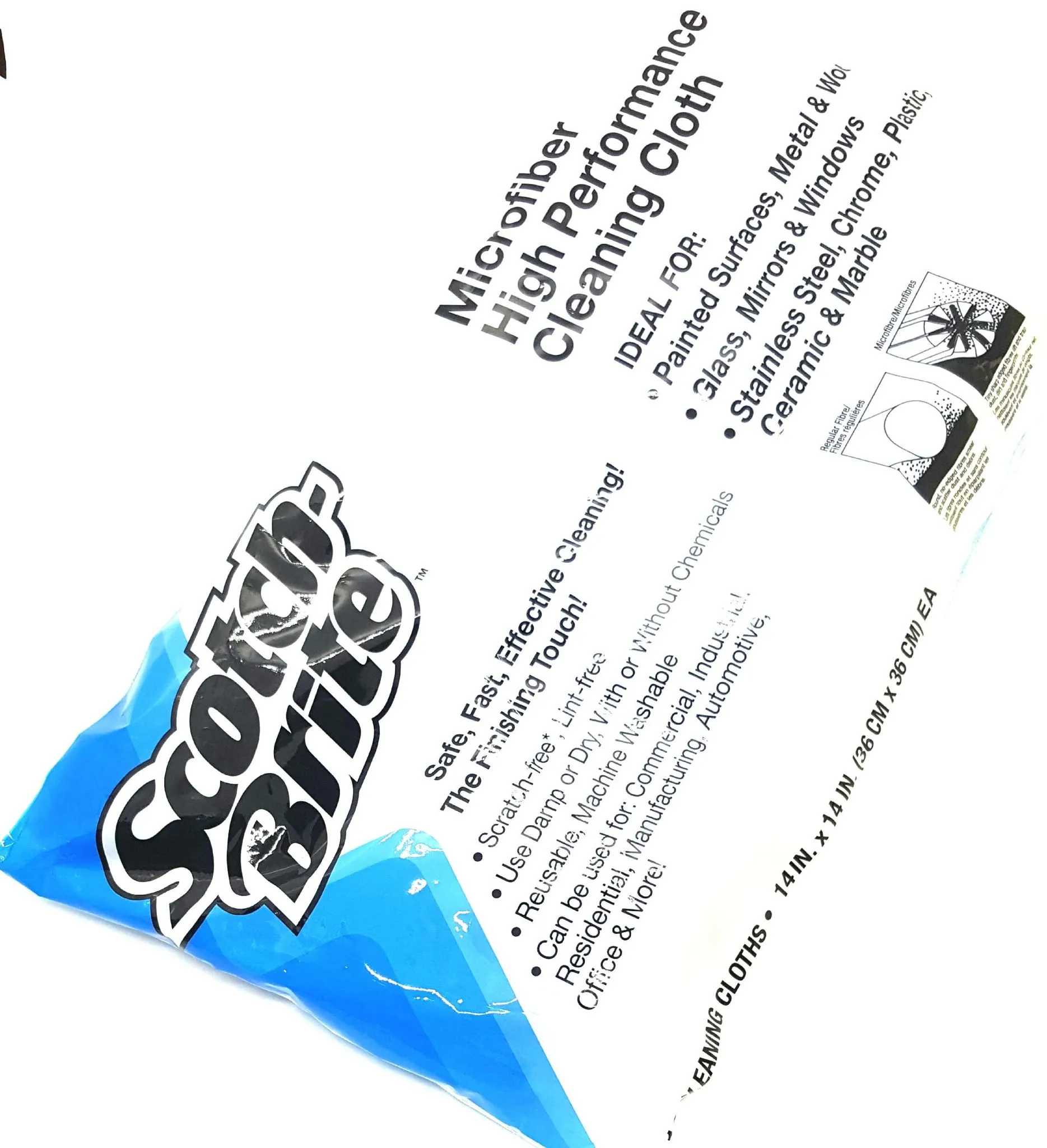 3M Scotch Brite Microfiber High Performance Cleaning Cloth