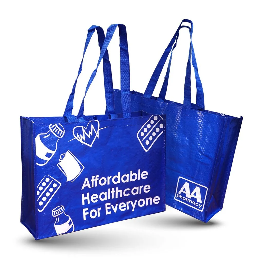 AA Pharmacy Blue Recycle Bag (Woven)