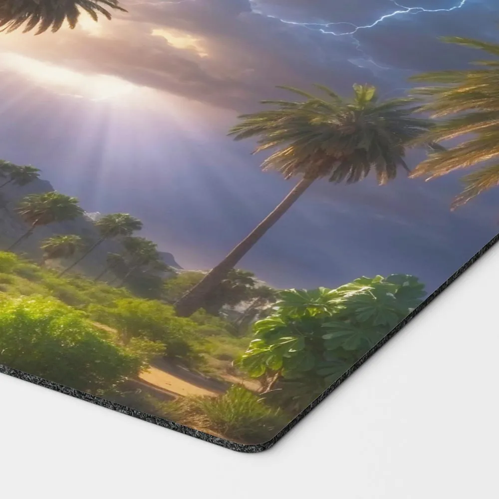 Abzan Triome Playmat | 24"x14" Magic the Gathering MTG Card Mat