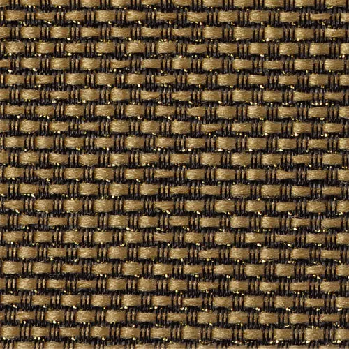 Amp grill cloth - Mojotone - tan/black/gold sparkle - 33 inch wide (per yard)
