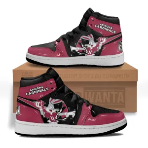 Arizona Cardinals Kid J1s Sneakers Custom