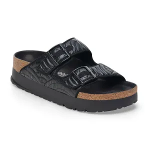Arizona Platform Winter Puff Black Nylon