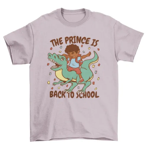 Back to school t-rex Youth t-shirt