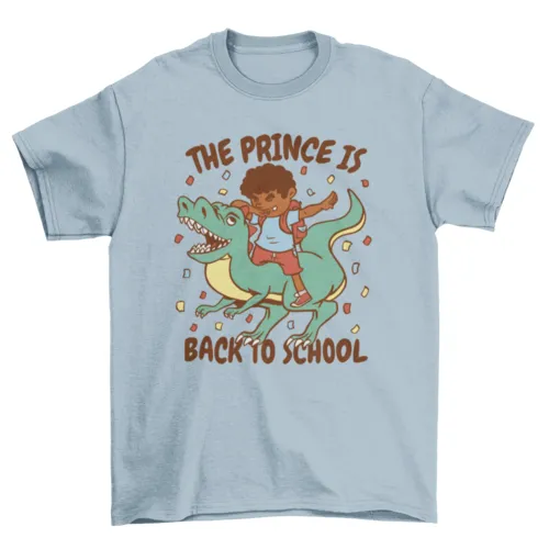 Back to school t-rex Youth t-shirt