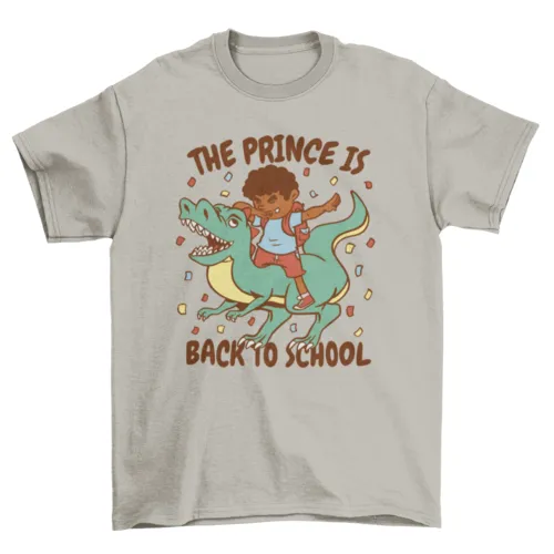 Back to school t-rex Youth t-shirt