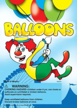Balloons Vending Toys in 1 inch Toy Capsules