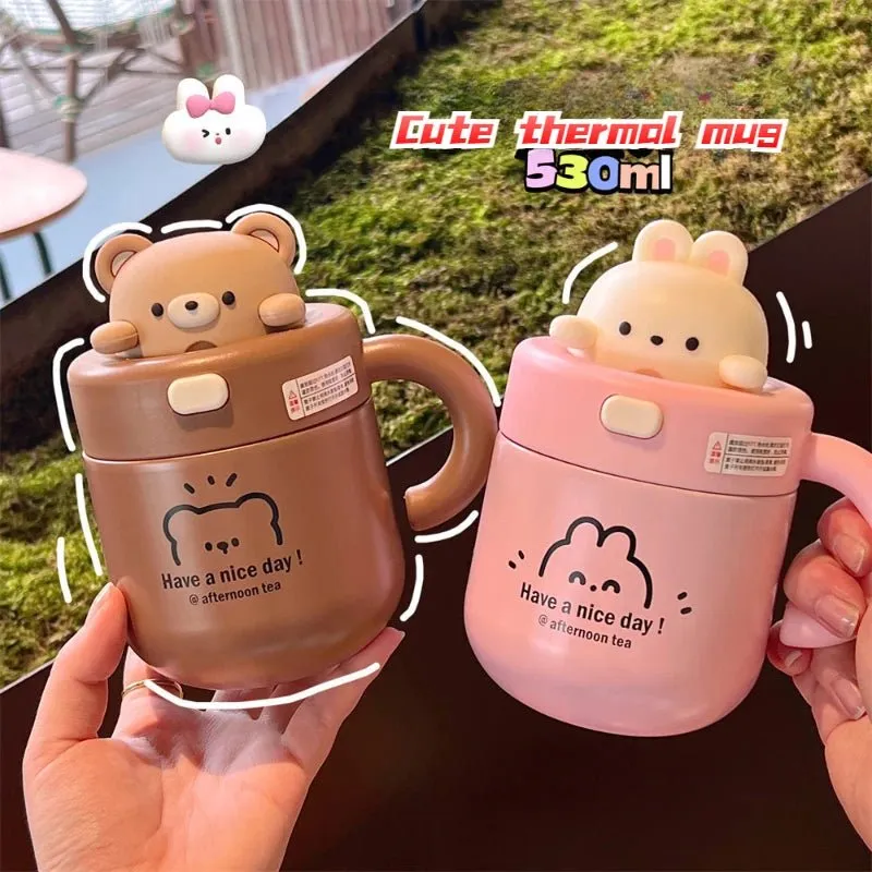 Bear Rabbit Kawaii Mug Warmer