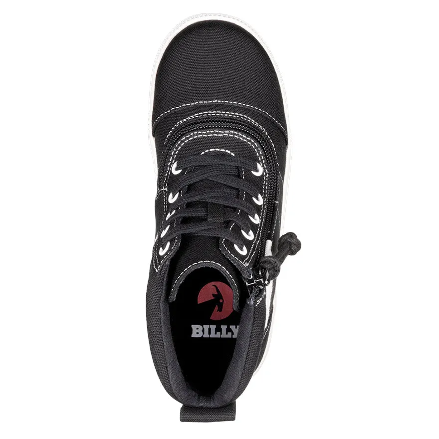 Black BILLY Street Short Wrap High Tops