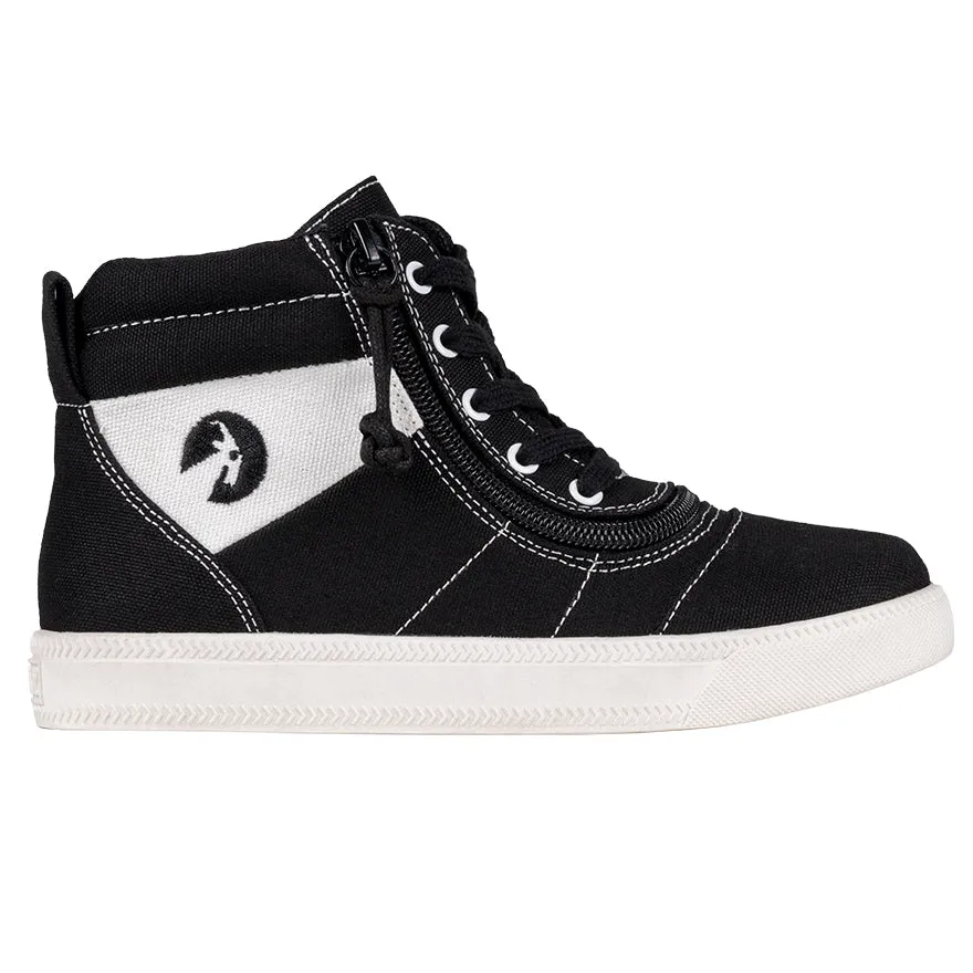 Black BILLY Street Short Wrap High Tops