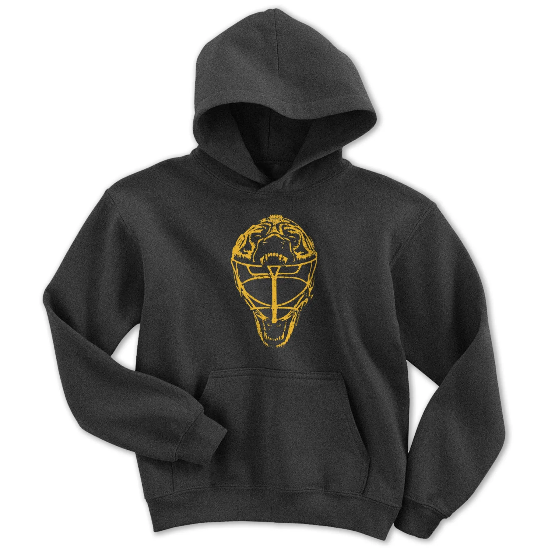 Boston Vintage Goalie Mask Youth Hoodie