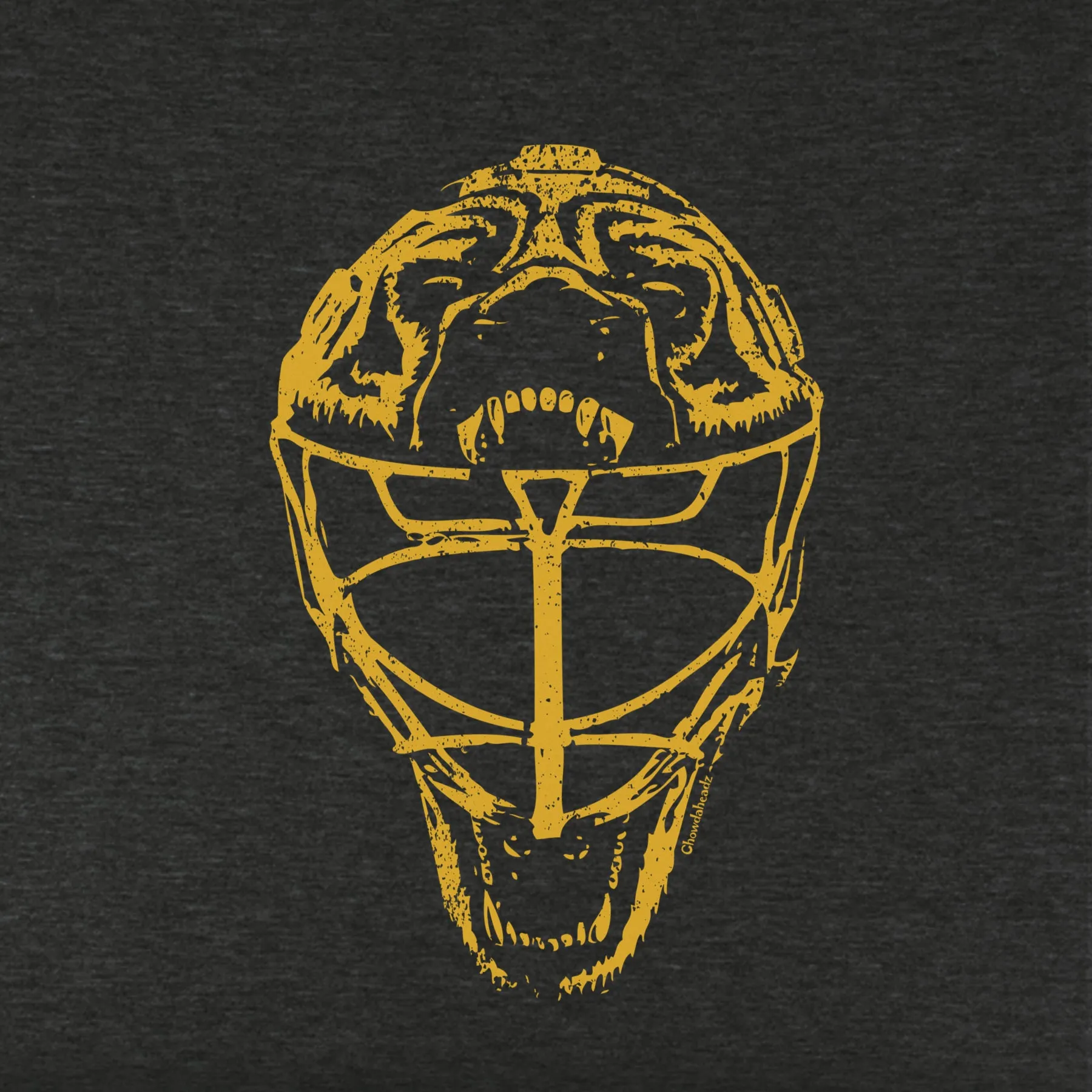 Boston Vintage Goalie Mask Youth Hoodie
