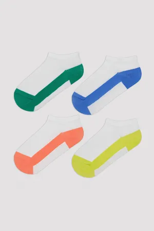 Boys Colorful 4in1 Liner Socks