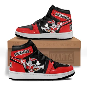 Buccaneers Kid J1s Sneakers Custom