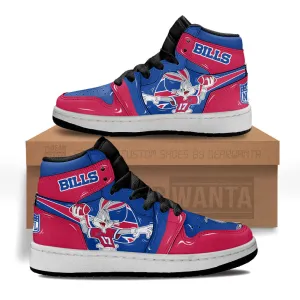 Buffalo Bills Kid J1s Sneakers Custom