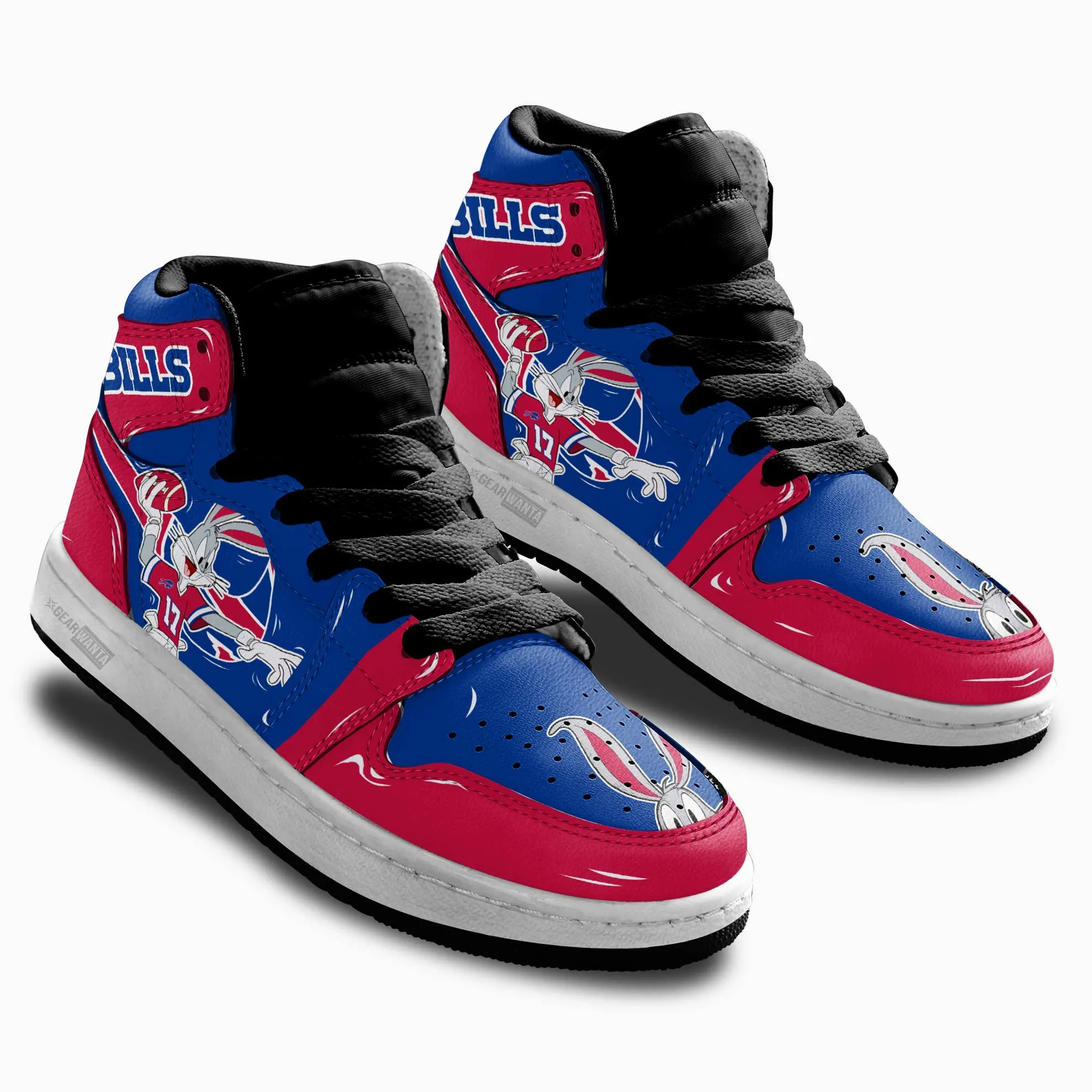 Buffalo Bills Kid J1s Sneakers Custom