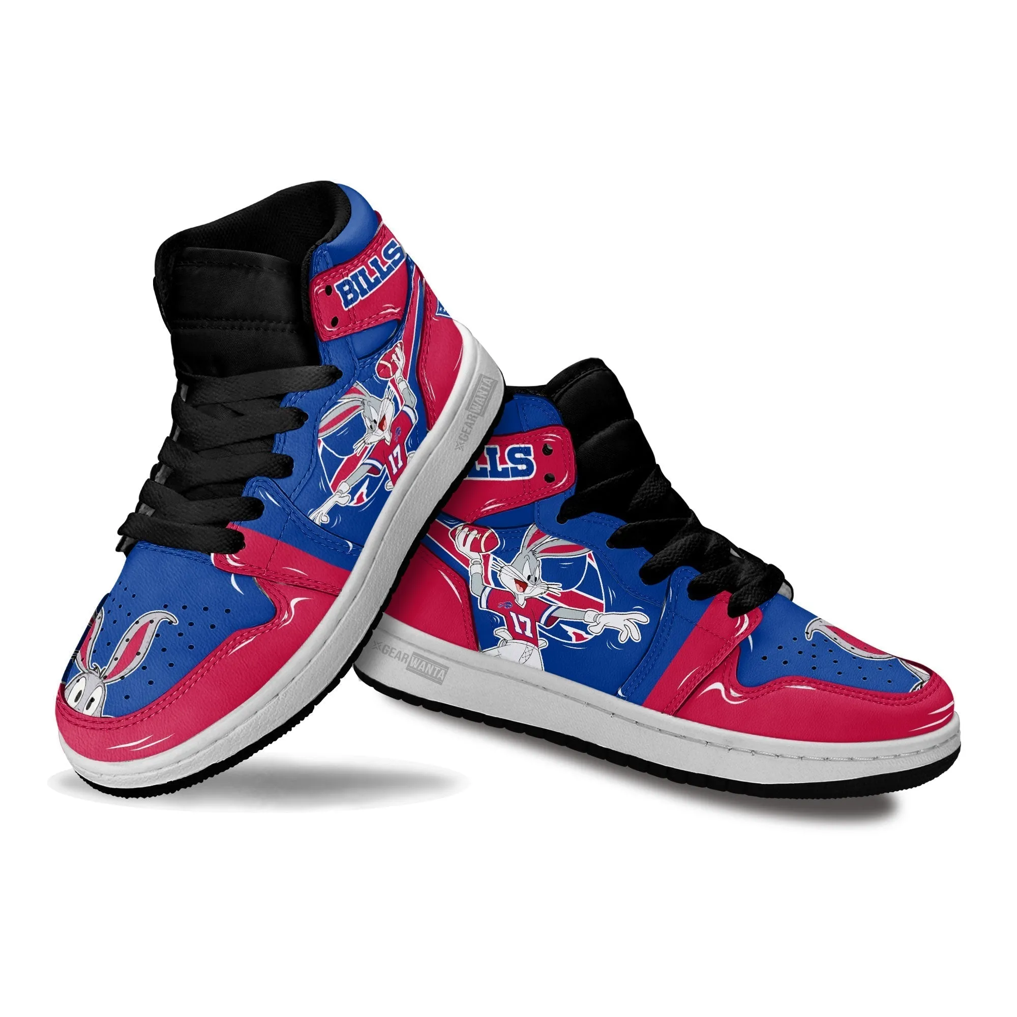 Buffalo Bills Kid J1s Sneakers Custom
