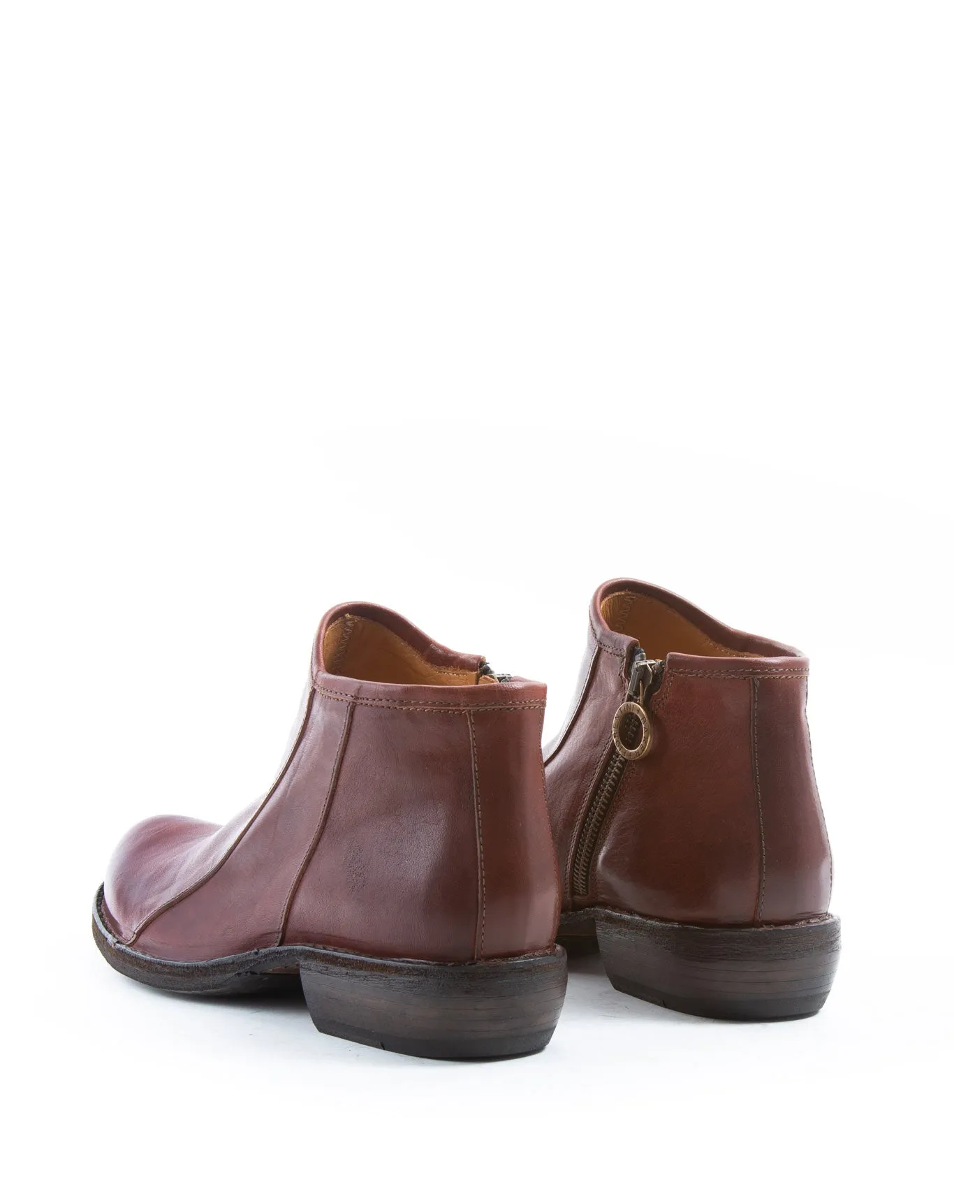 CARP Brick Brown Ankle Boots