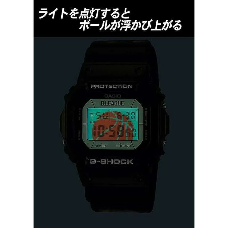 CASIO G-SHOCK B.LEAGUE COLLABORATION MODEL BLACK DIGITAL MEN WATCH DW-5600BLG21-1JR