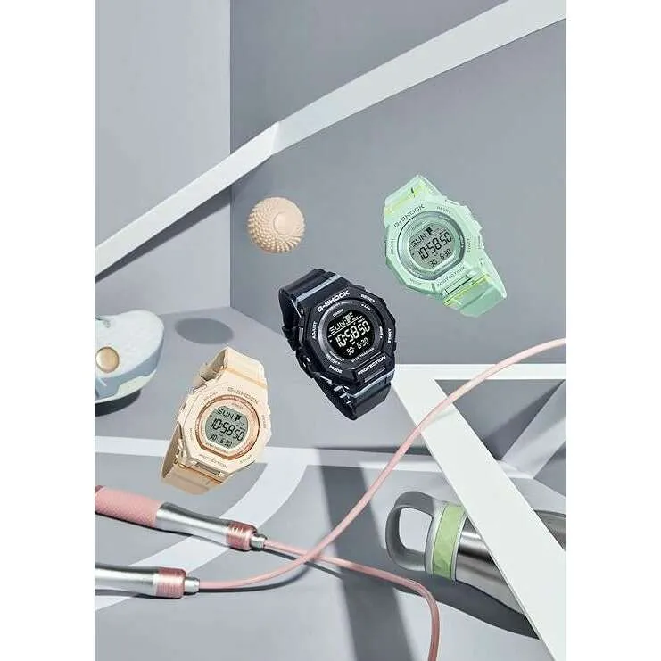 CASIO G-SHOCK BLUETOOTH DAY-DATE DIGITAL BLACK LADIES WATCH GMD-B300-1JF