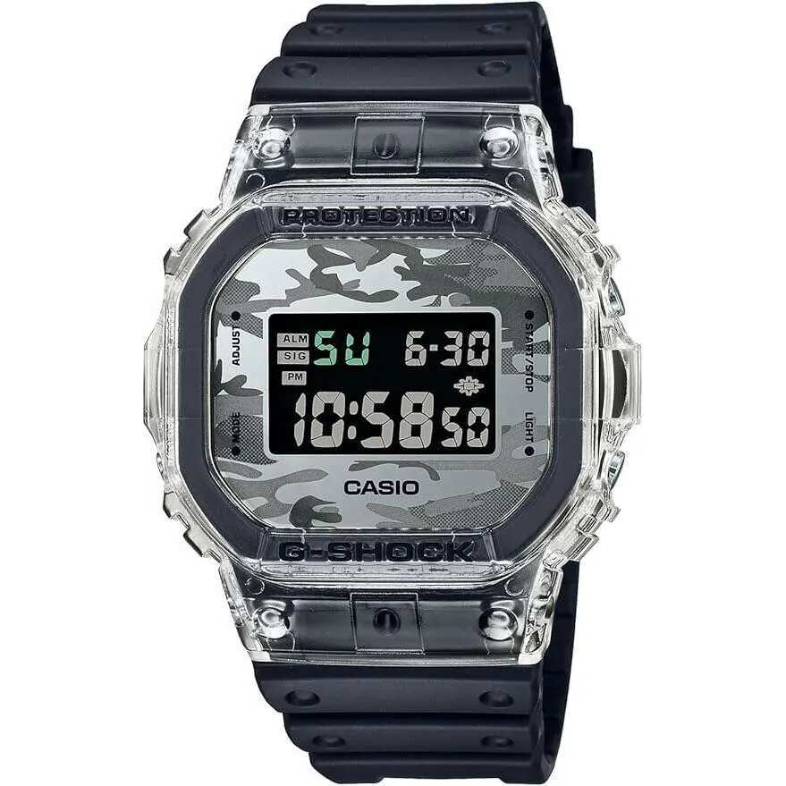 CASIO G-SHOCK CAMOUFLAGE SKELETON SERIES LIMITED MODEL MEN WATCH DW-5600SKC-1JF