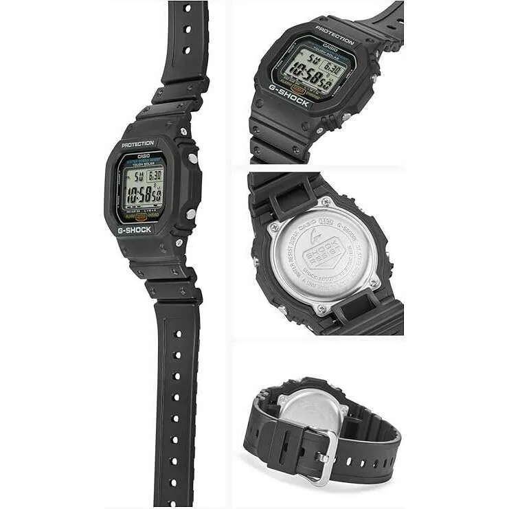 CASIO G-SHOCK DAY-DATE DIGITAL DIAL BLACK RESIN STRAP MEN WATCH G-5600UE-1JF
