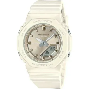 CASIO G-SHOCK LIMITED MODEL ANALOG DIGITAL WHITE LADIES WATCH GMA-P2100ST-7AJF