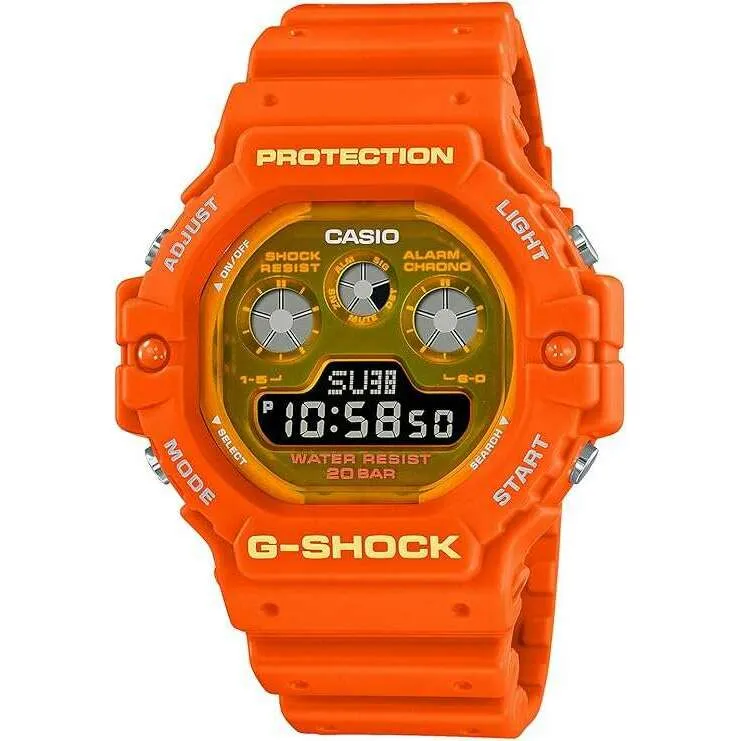 CASIO G-SHOCK LIMITED MODEL ORANGE DIGITAL MEN WATCH DW-5900TS-4JF
