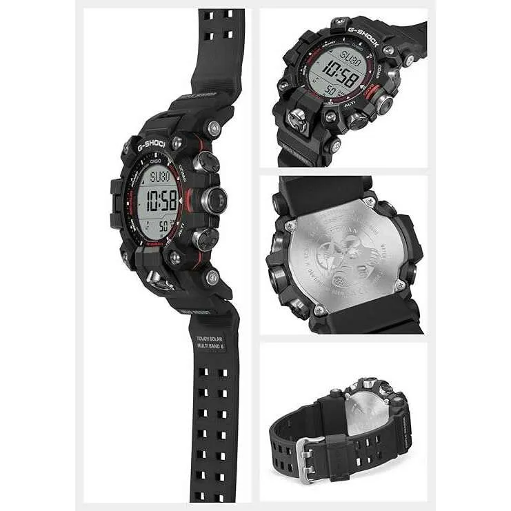 CASIO G-SHOCK MASTER OF G SERIES MUDMAN DIGITAL BLACK MEN WATCH GW-9500-1JF