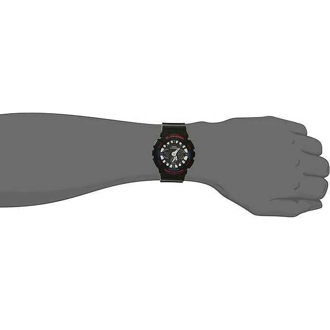 CASIO G-SHOCK MULTICOLORED ANALOG DIGITAL MEN WATCH GA-120TR-1AJF