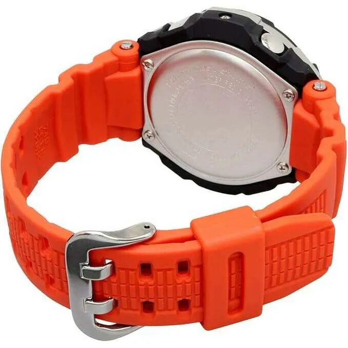 CASIO G-SHOCK SKY COCKPIT RADIO SOLAR ANALOG DIGITAL ORANGE MEN WATCH GW-3000M-4A