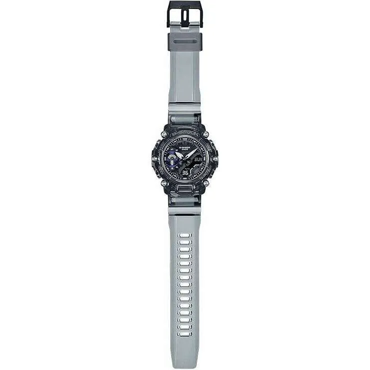 CASIO G-SHOCK SOUND WAVE SERIES ANALOG DIGITAL BLACK SKELETON MEN WATCH GA-2200SKL-8AJF