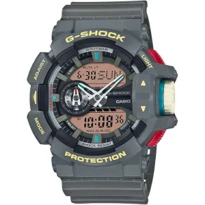 CASIO G-SHOCK VINTAGE PRODUCT COLORS DAY-DATE ANALOG DIGITAL DIAL GREY MEN WATCH GA-400PC-8AJF