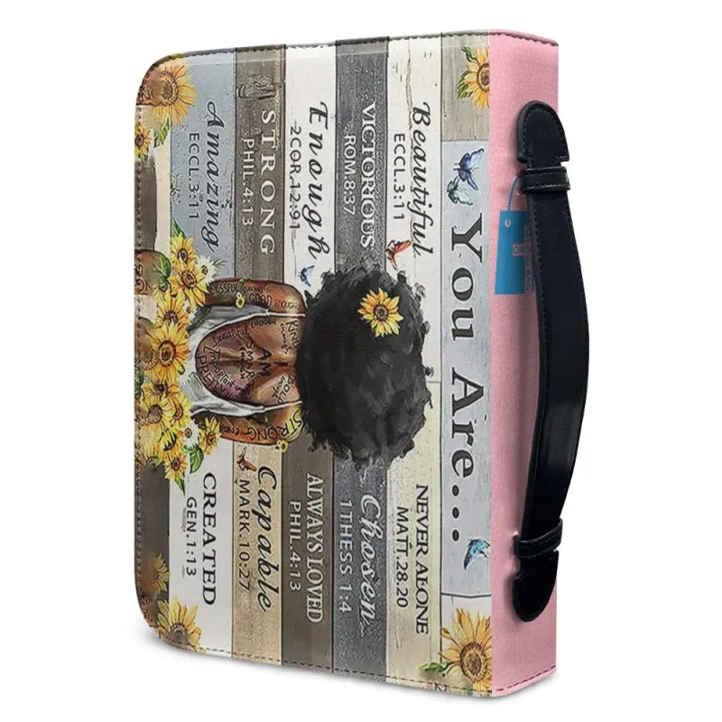Christianartbag Bible Cover for Children, You Are Bible Cover for Children, African Girl Bible Cover, Personalized Bible Cover, Bible Cover For Kids, Christian Gifts for Kids, CABCK02191023