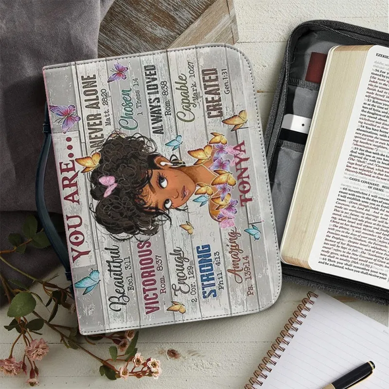 Christianartbag Bible Cover for Children, You Are Bible Cover for Children, African Girl Bible Cover, Personalized Bible Cover, Bible Cover For Kids, Christian Gifts for Kids, CABCK02191023