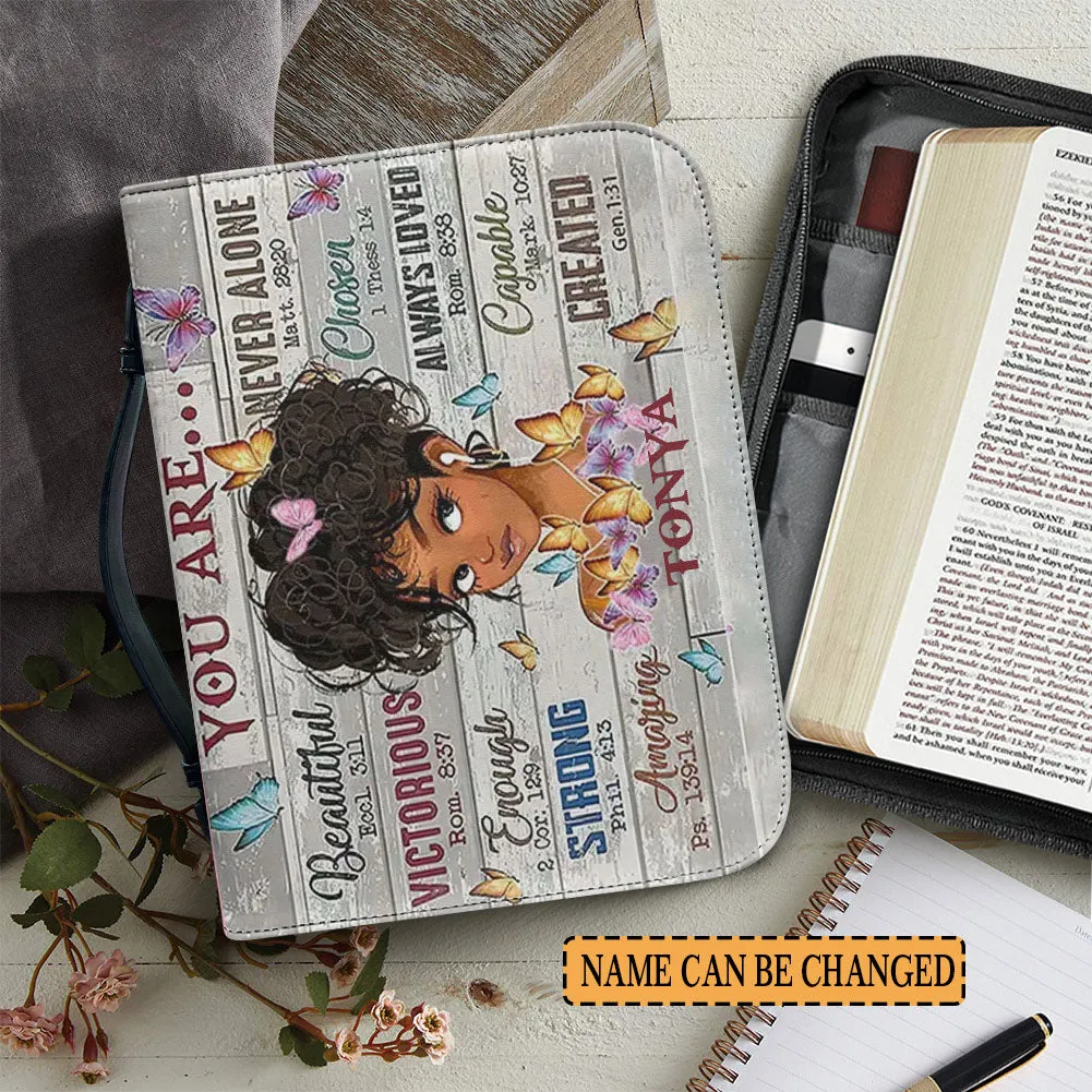 Christianartbag Bible Cover for Children, You Are Bible Cover for Children, African Girl Bible Cover, Personalized Bible Cover, Bible Cover For Kids, Christian Gifts for Kids, CABCK02191023