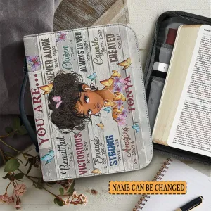Christianartbag Bible Cover for Children, You Are Bible Cover for Children, African Girl Bible Cover, Personalized Bible Cover, Bible Cover For Kids, Christian Gifts for Kids, CABCK02191023