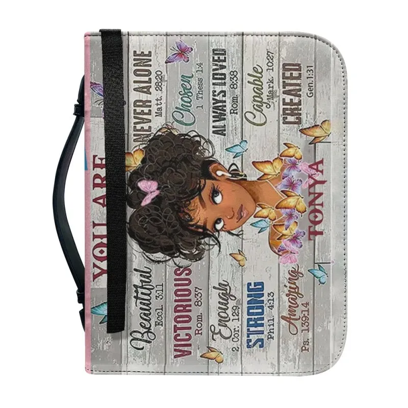 Christianartbag Bible Cover for Children, You Are Bible Cover for Children, African Girl Bible Cover, Personalized Bible Cover, Bible Cover For Kids, Christian Gifts for Kids, CABCK02191023