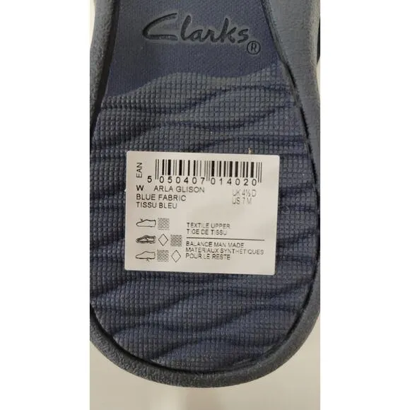 Cloudsteppers by Clarks Blue Size 7 Sandals