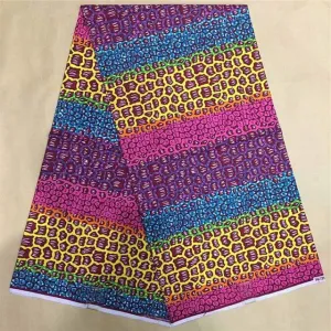 Colorful And Fantastic Designed Original Ghana Fabrics - Mixed Pattern Design