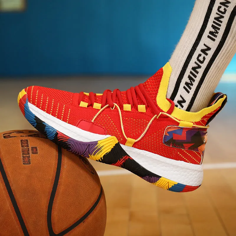 Couple daddy shoes autumn sports shoes trendy shoes colorful