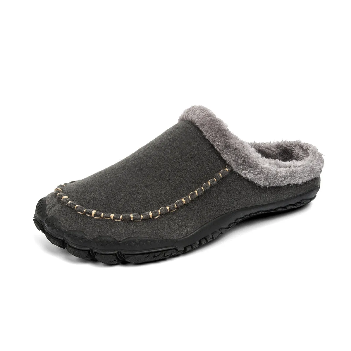 Couple Indoor Leisure Non-slip Home Warm Floor Woolen Slipper