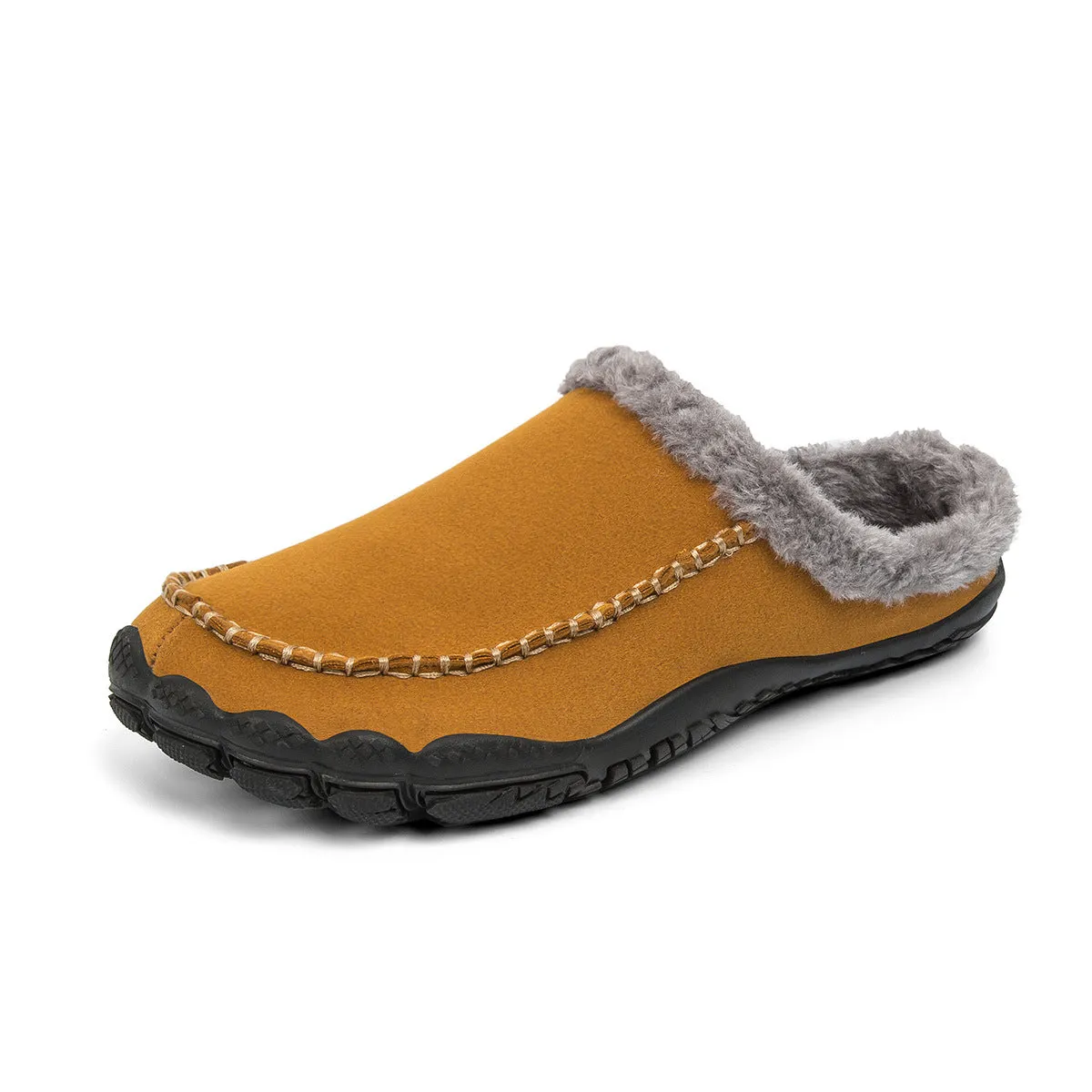 Couple Indoor Leisure Non-slip Home Warm Floor Woolen Slipper