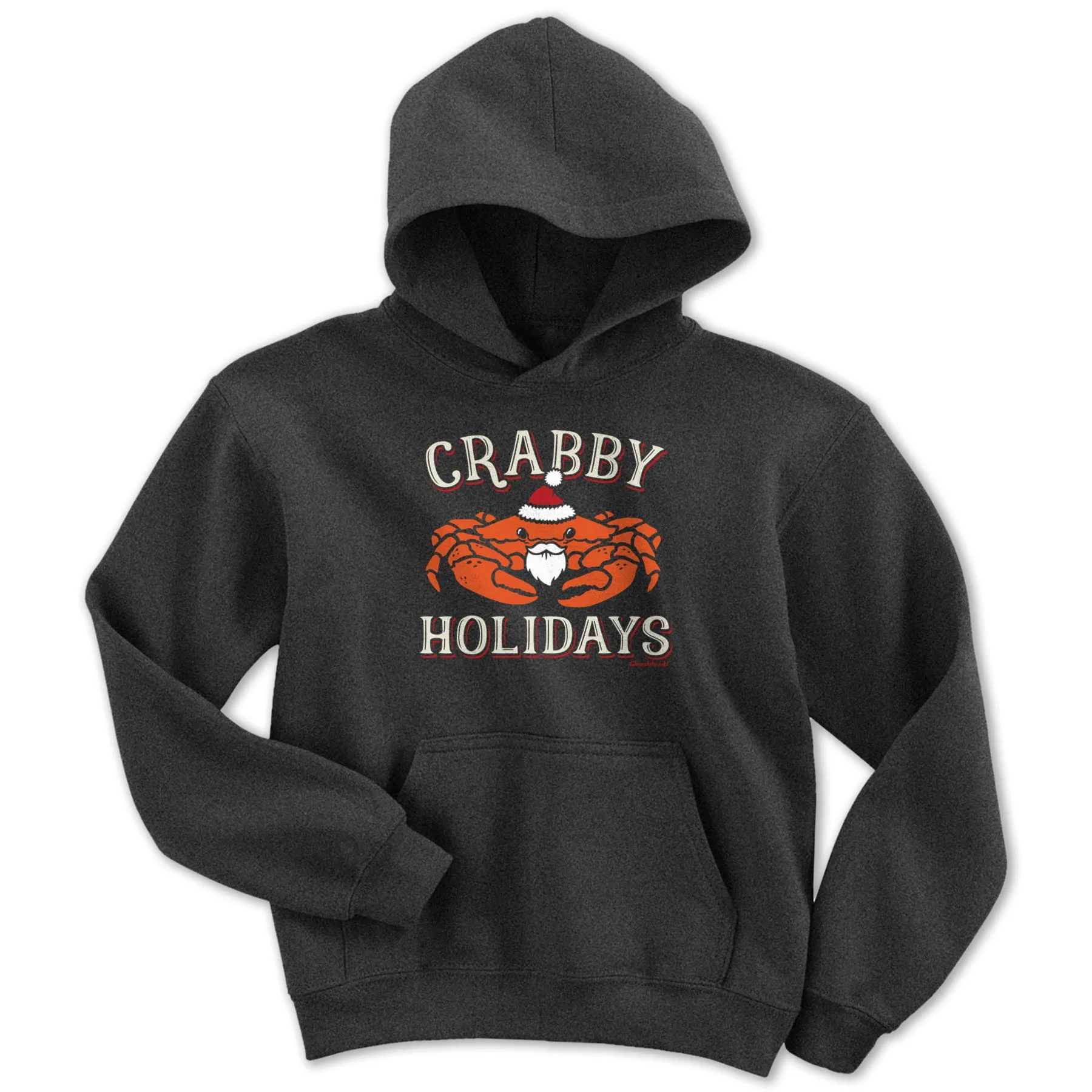 Crabby Holiday Youth Hoodie