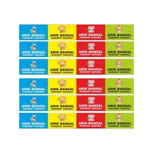 Cute Animals waterproof labels