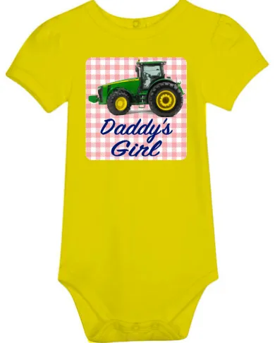 Daddy's Girl Bodysuit -Tractor